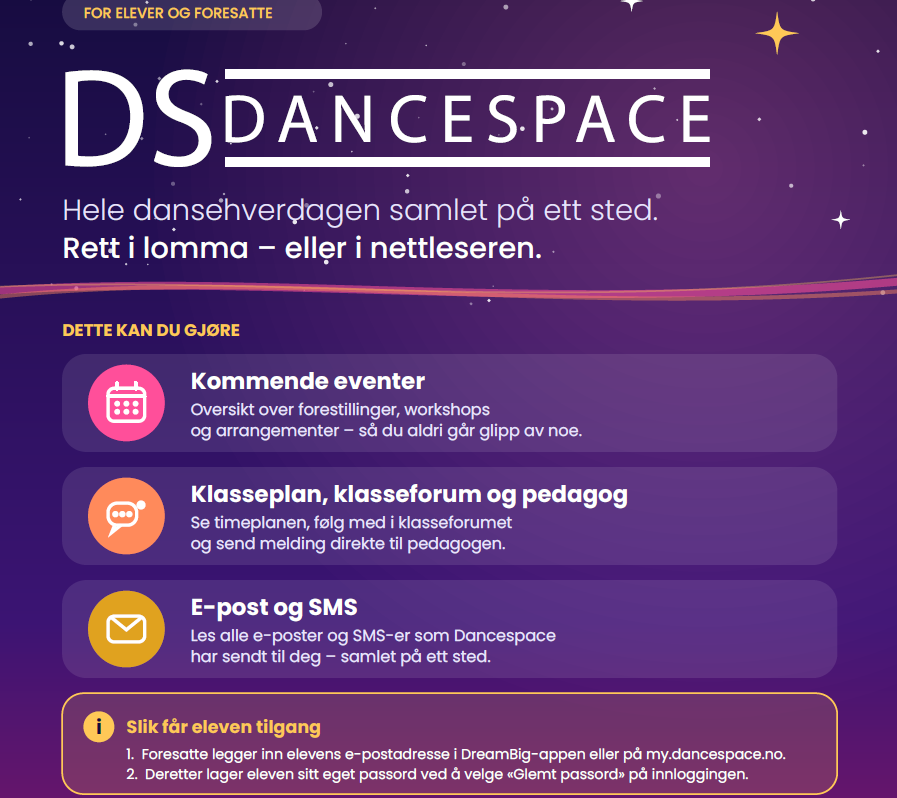 Møt DreamBig – Dancespace i lomma!